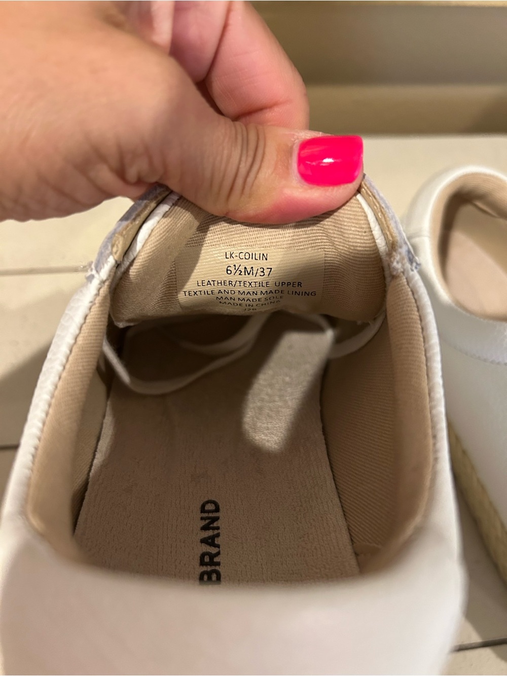 Lucky Brand Coilin Espadrille Sneaker - Picture 7 of 7